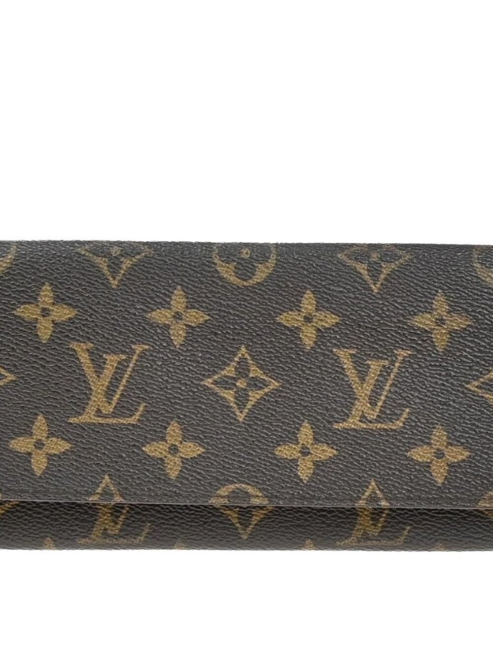 LOUIS VUITTON Yen 3 Cult Credit Long Wallet Monogram Leather M61818 05KC809